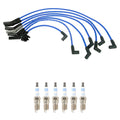 NGK 8mm Wire Set & Bosch Platinum Spark Plug Kit for Aerostar B3000 Sable (1990–1997)