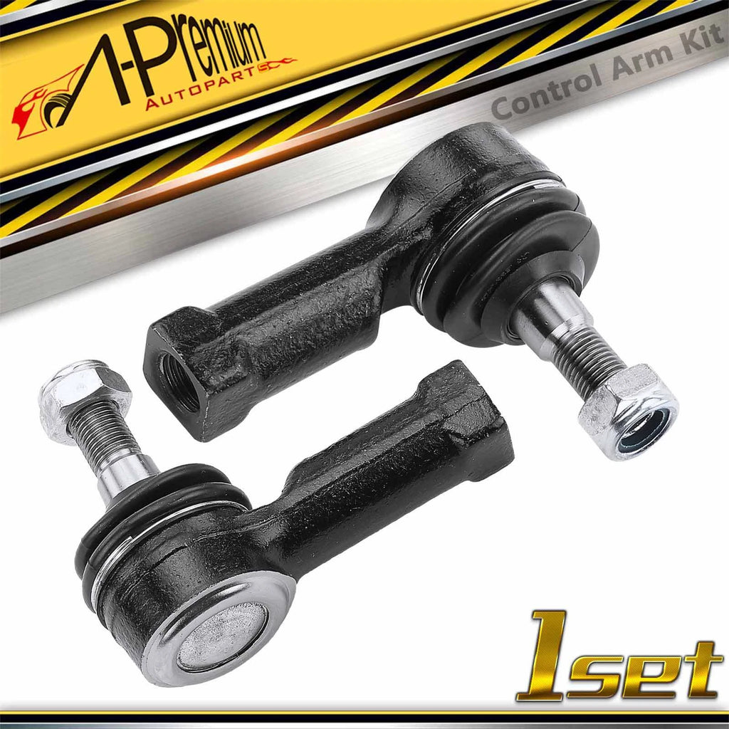 2X Front Outer Tie Rod End for Mitsubishi Outlander (2007–2019) Lancer (2008–2017)