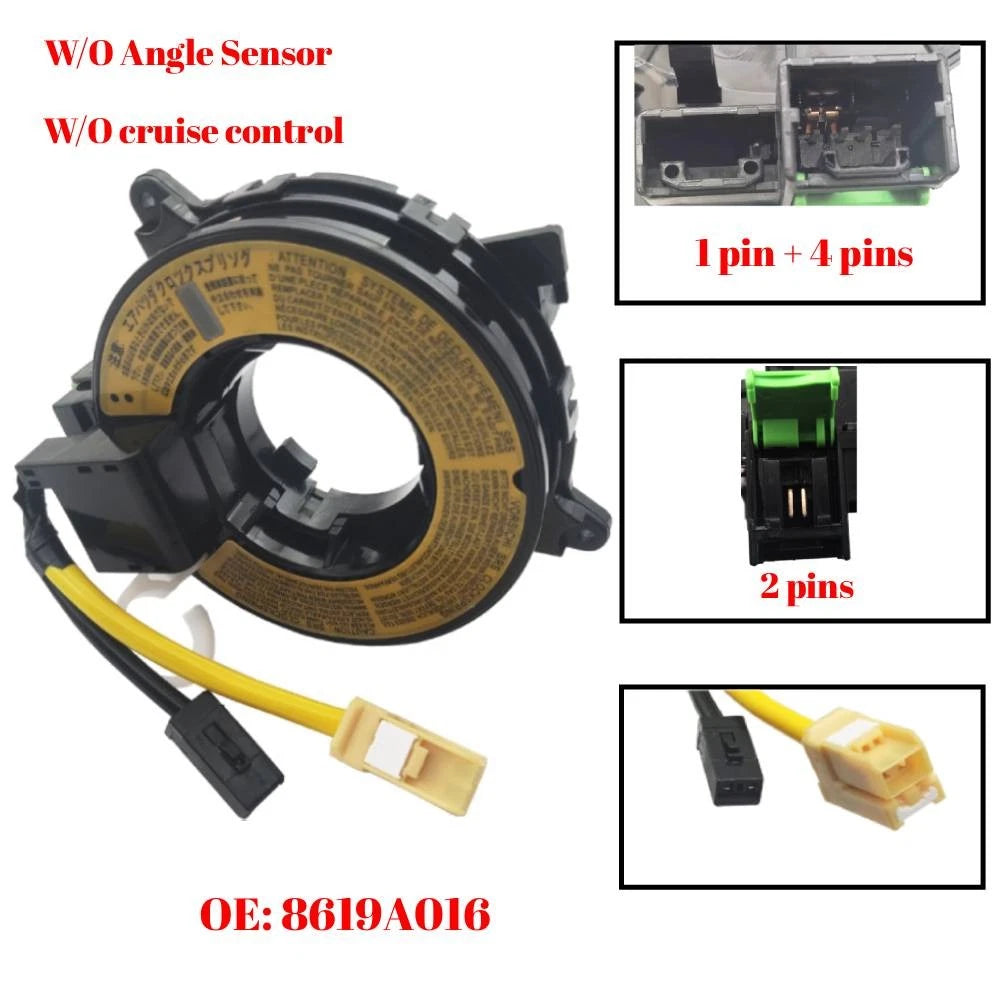 Clock Spring for Mitsubishi Lancer (2002–2006), Outlander (2003–2006), L200 (2008–2014)