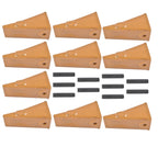 Set of 10 Dirt Bucket Teeth for X156 X156S