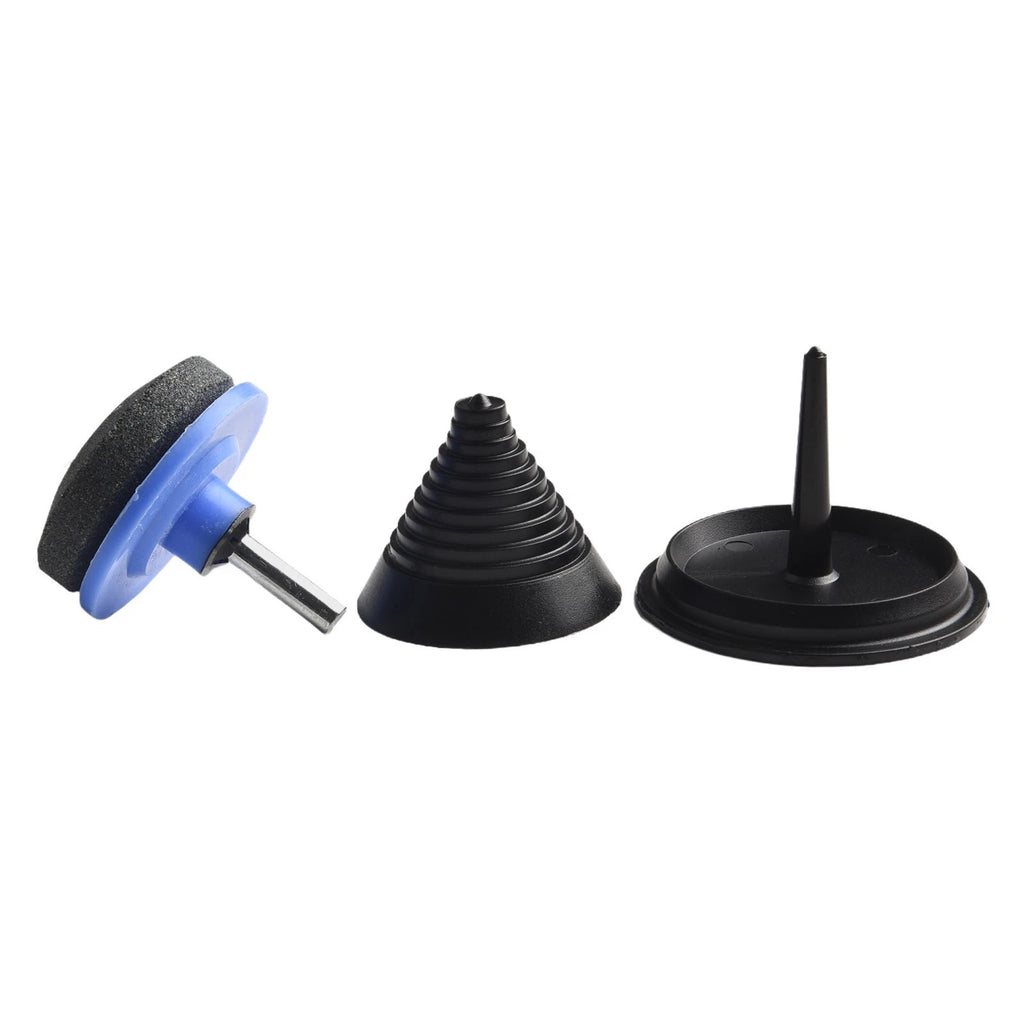 Set of 2 Rotary Lawnmower Blade Sharpeners and Balancers