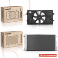 AC Condenser and Cooling Fan Assembly for Chevy Cobalt (2005–2010)