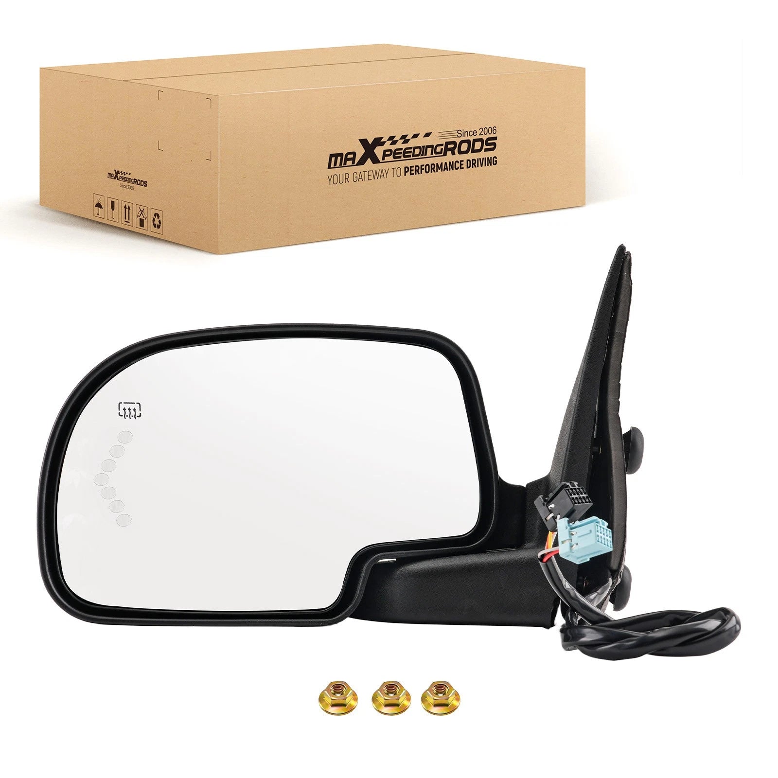 Heated Side Mirror for GMC Sierra 3500 Classic (2007) Left