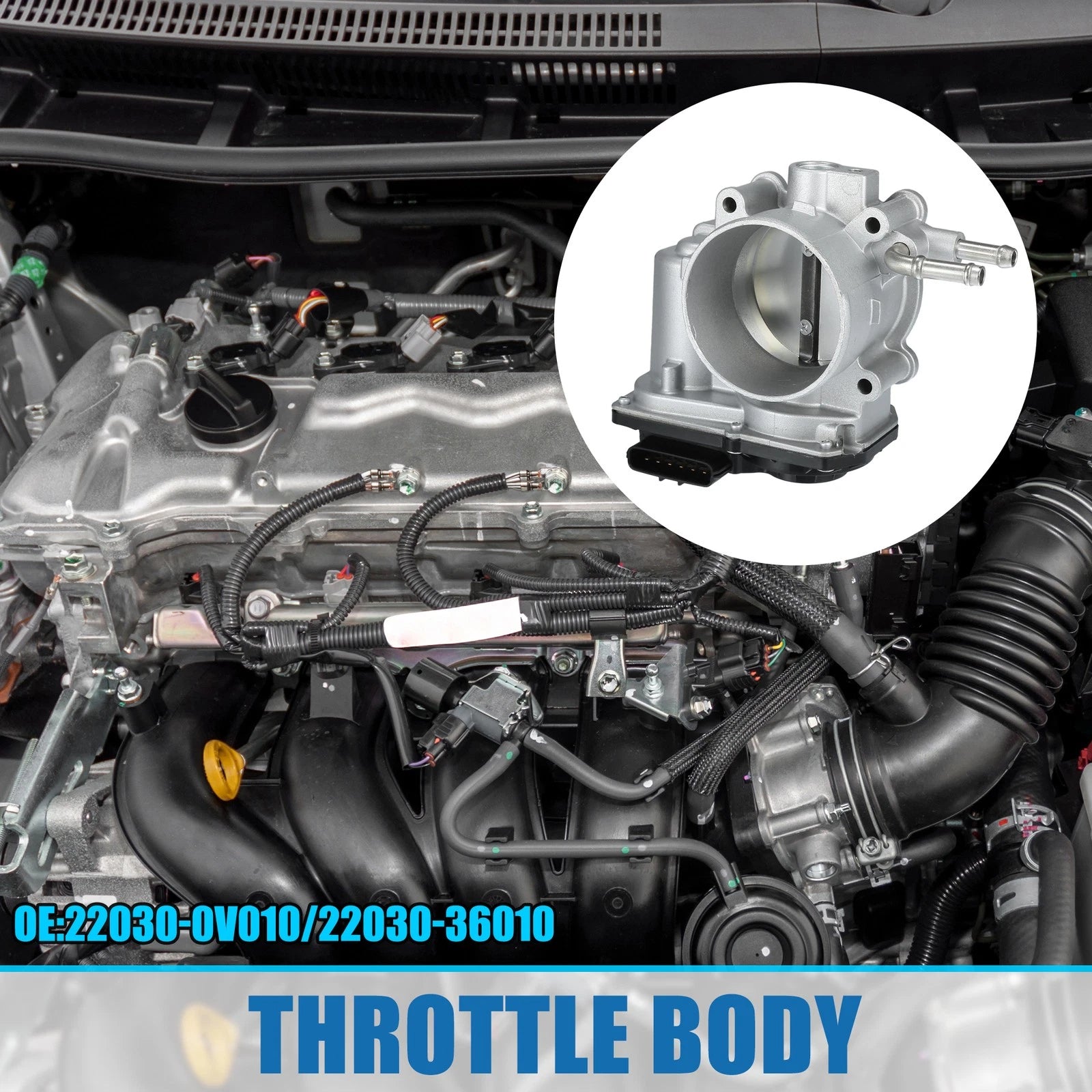 Throttle Body Actuator No.2203036010 for Toyota Camry 2.5L L4 (2010–2017)
