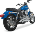 Vance & Hines Big Radius Chrome Exhaust for Harley Dyna (1991–2005)