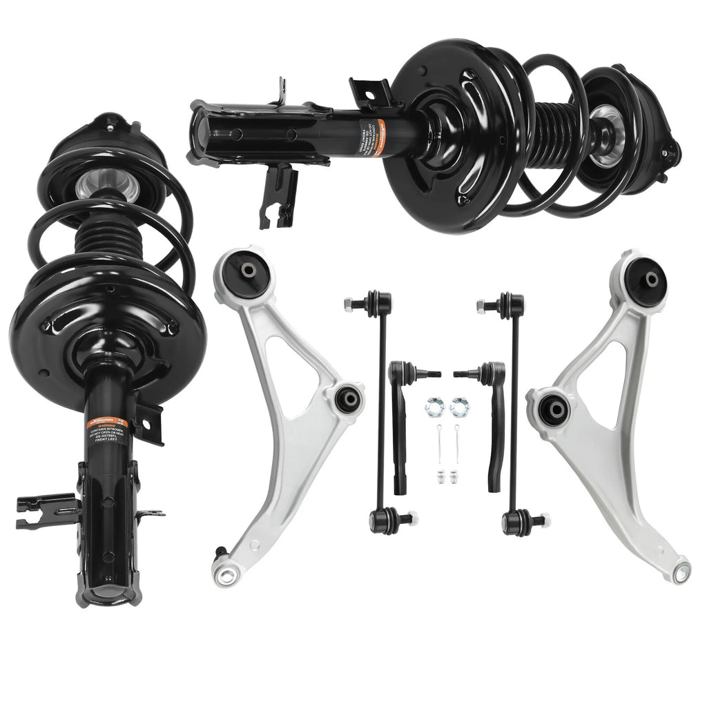 8PC Front Struts Control Arms Sway Bar Tie Rod for Nissan Altima (2013–2018)