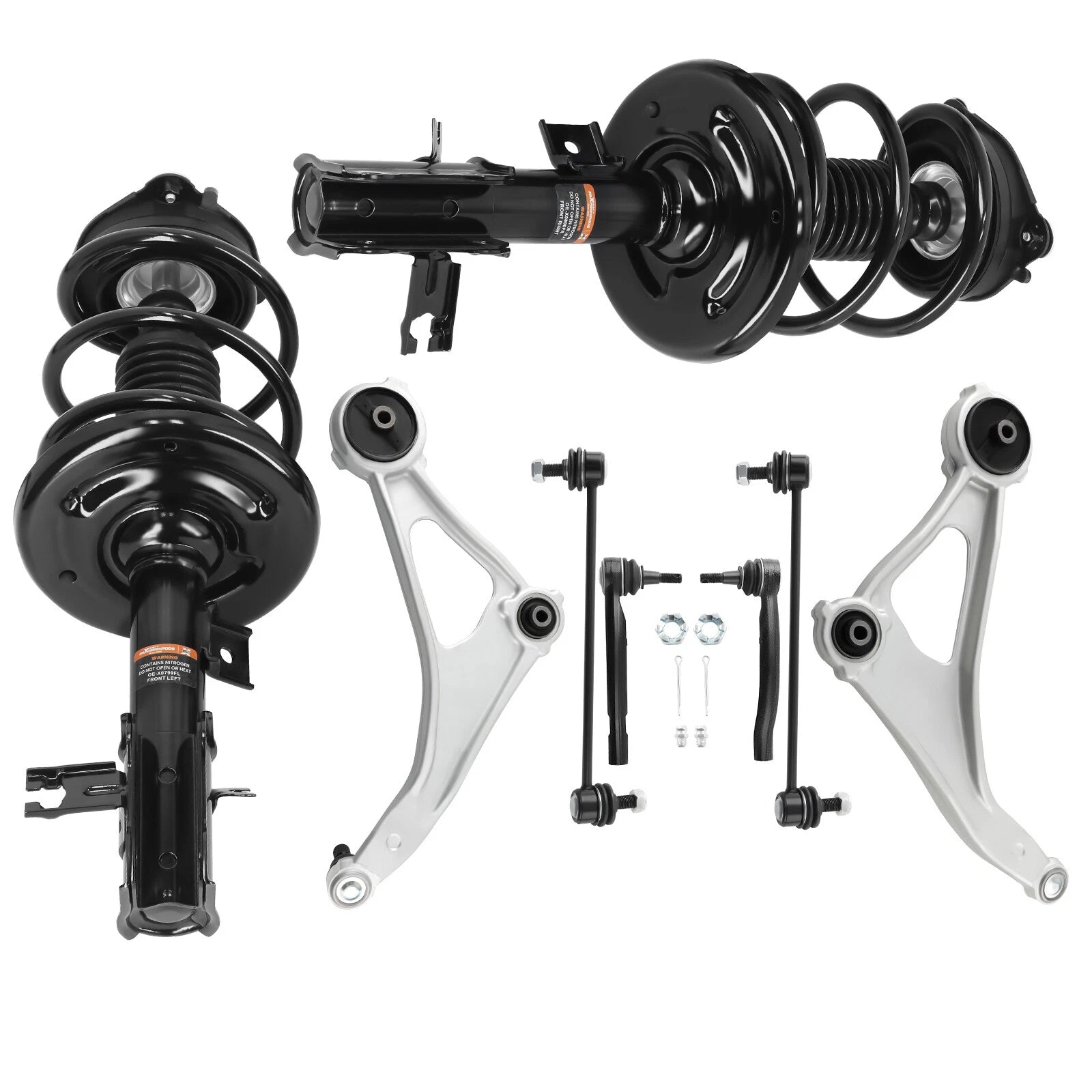 8PC Front Struts Control Arms Sway Bar Tie Rod for Nissan Altima (2013–2018)