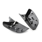 Black Rear View Mirror Cover Trim for Infiniti Q50 Q60 QX30 Q70 (2014+)