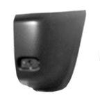 Replacement Ready to Paint Textured Passenger Side Rear Bumper End for Toyota