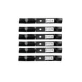 Set of 6 Mulching Blades for John Deere X520 Z435 (54", M143520)