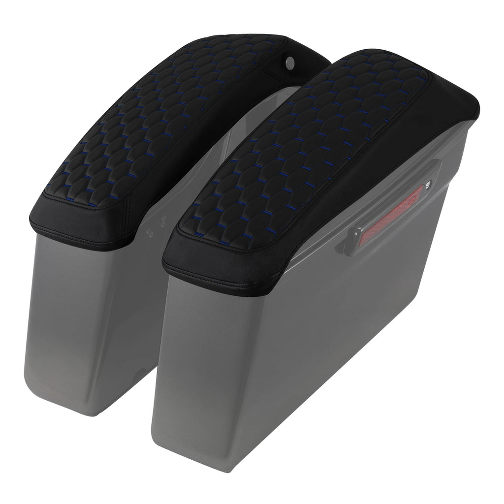 Hard Saddlebags Lids Covers for Harley Road King Street Glide (2014–2023)