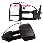 Power Heated LED Tow Mirrors for Chevy Silverado 1500/2500/HD/3500 (2003-2006)