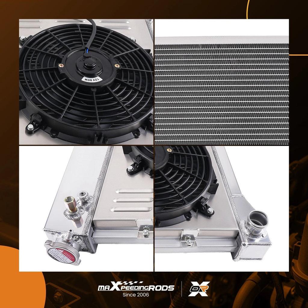 3 Row CrossFlow Radiator Shroud Fan for Chevrolet C/K Series (1967–1972)