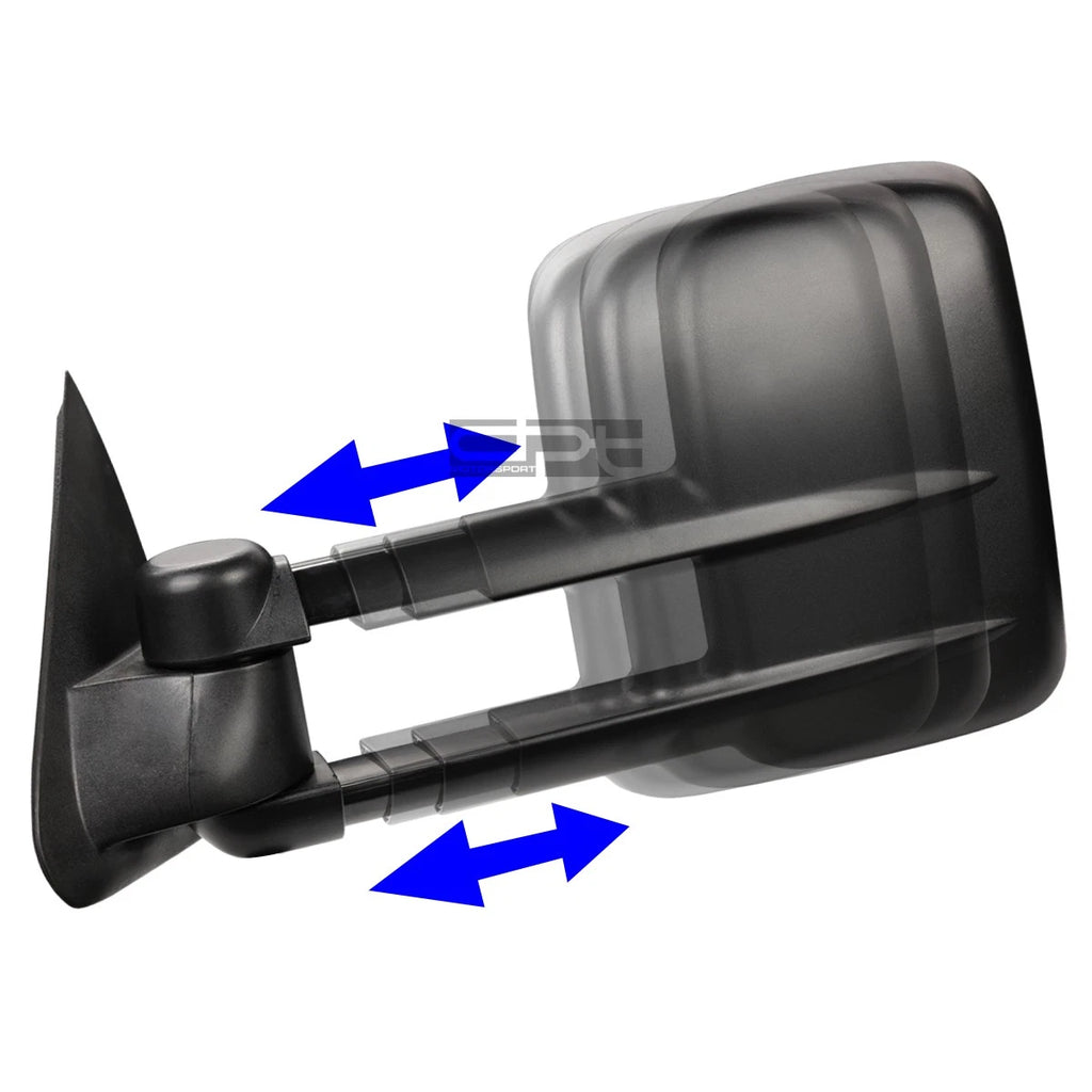 Set of 2 Power Heated Towing Mirrors for GM Silverado/Sierra (2014–2020)