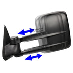 Set of 2 Power Heated Towing Mirrors for GM Silverado/Sierra (2014–2020)