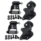 2X Rear Leaf Spring Shackle Bracket Kit for Ford E150 F150 (1986–2007) 722100