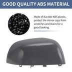Right Driver Side Mirror Cover Cap for Dacia Lodgy (2012–2020) Gloss Gray
