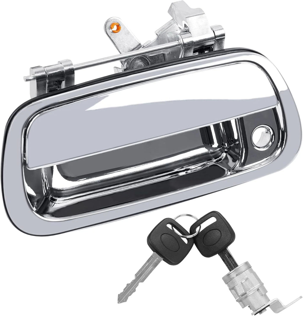 Tailgate Handle w/ Lock Cylinder & Key for Toyota Tundra (2000–2006) 69090-0C010