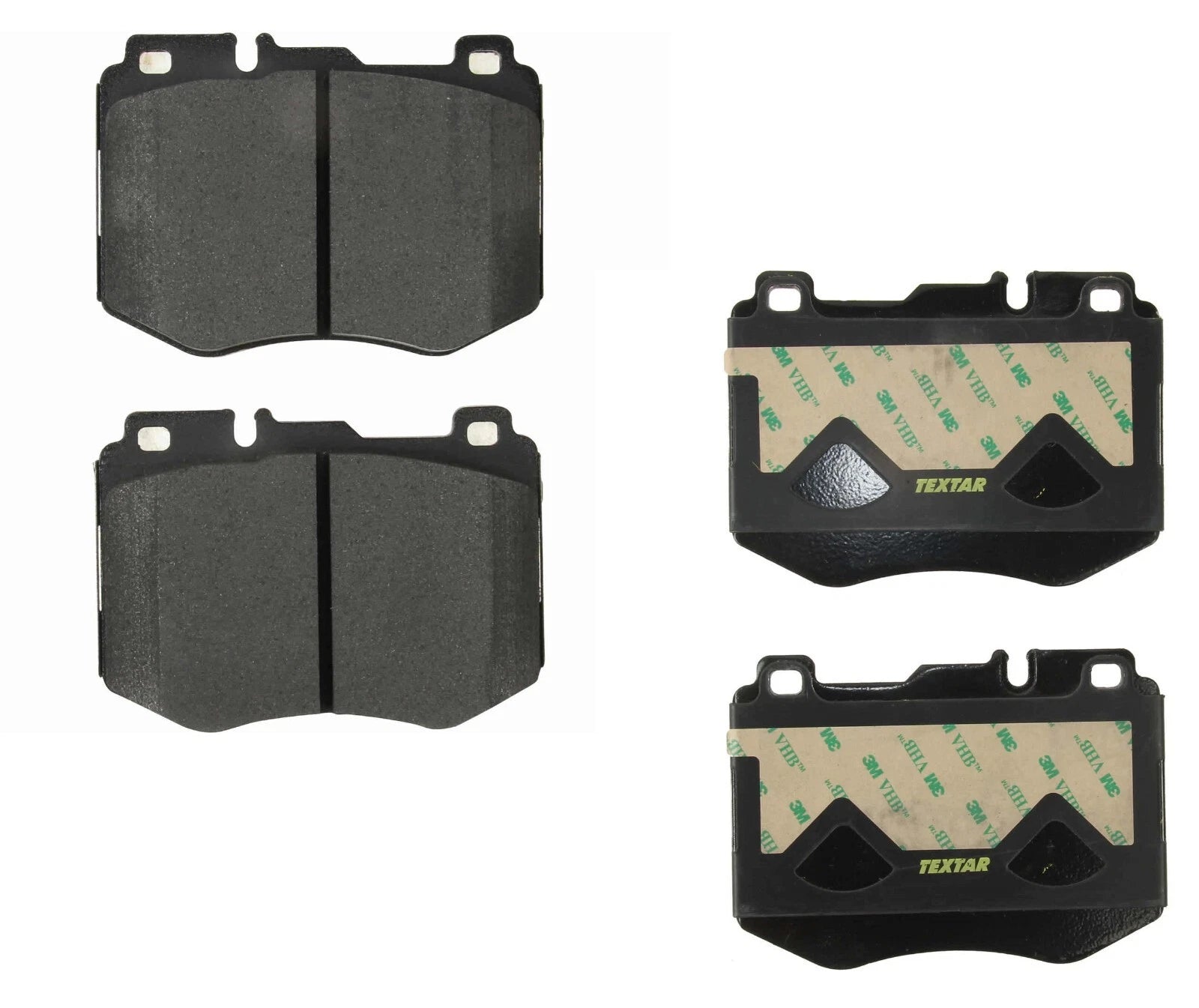 Set of 4 Front Disc Brake Pads for (Textar 2206101)