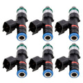 Set of 6 Bosch Fuel Injectors for GMC Acadia Buick Enclave Saturn Vue (2007–2017)