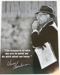 Vintage Replica Tin Metal Sign Vince Lombardi Football Coach Poster 1726