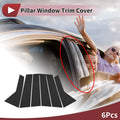Front Rear Left Right Door Pillar Window Trim for Hyundai Veracruz (2007-2012)