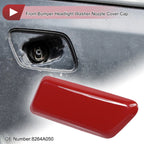 Front Right Washer Nozzle Cover Cap for Mitsubishi Outlander (2006–2018) Red