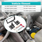 Double DIN Radio Install Kit for Toyota Corolla (2003–2008)