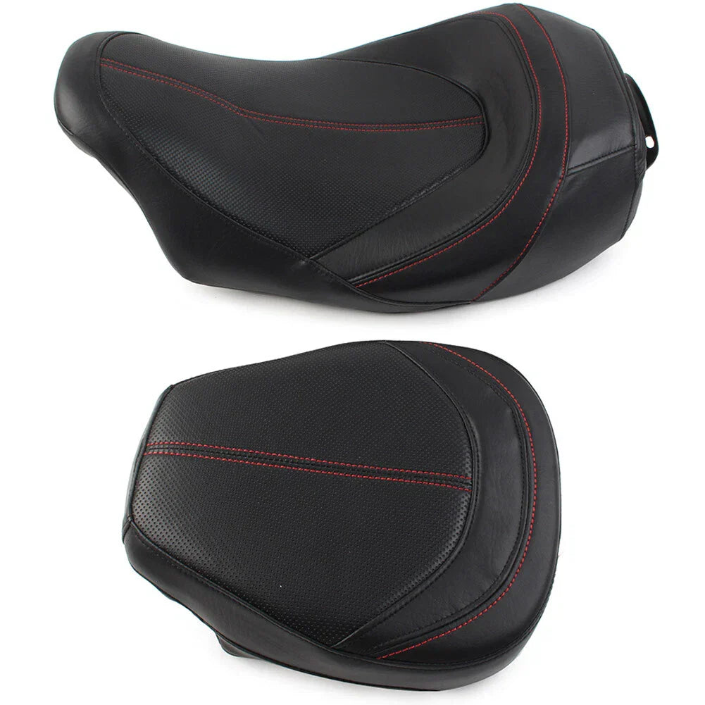 Low-Profile Driver Passenger Pillion Seat for Touring Road Glide CVO (2019-2022)