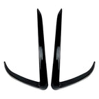 Front Fog Light Lamp Eyebrow Cover Trim for Tesla Model Y (2020–2023)