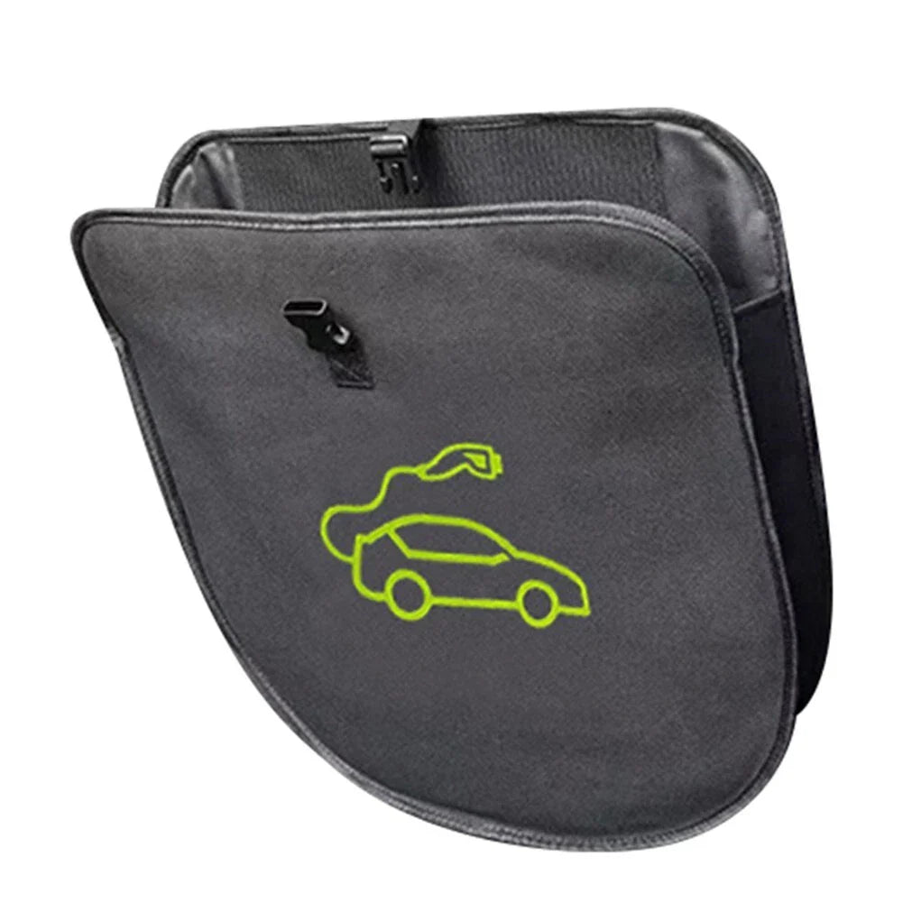 Back Strap Design for Secure EV Charger Cable Storage
