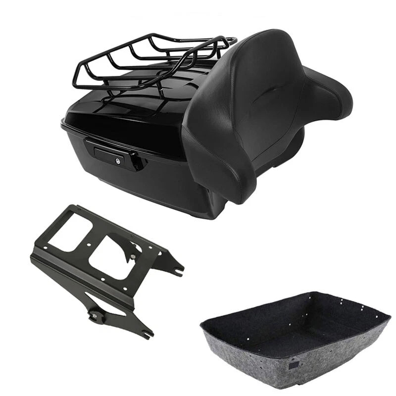 Trunk Backrest Rack Mount for Harley Touring Road King (2009–2013)
