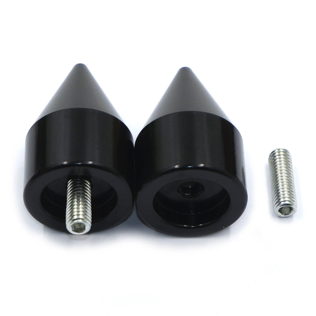 Spike Bar Ends End Caps for Kawasaki Ninja EX 500 EX 650R (2006–2011)