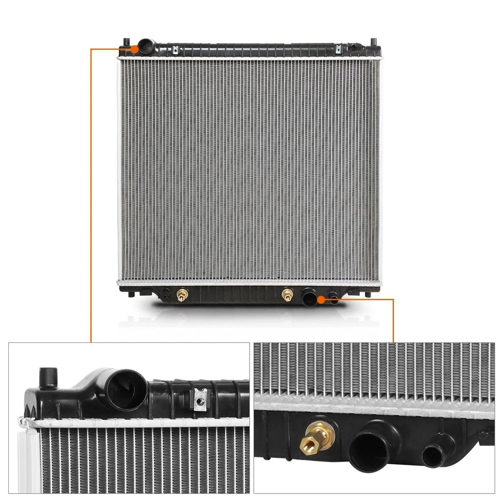 Aluminum Cooling Radiator DPI-2170 for Ford F150/F250/Excursion (1998–2004)