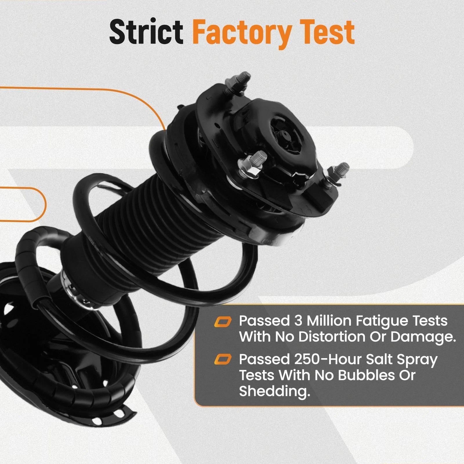 Front Struts with Coil Spring Sway Bars Kit for Toyota Highlander (2001-2003)