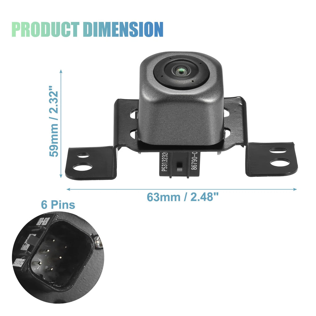 Rear View Backup Reverse Camera for Toyota Highlander (2017–2022) No. 867900E081