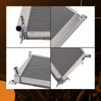 3-Row Aluminum Radiator for Ford Ranger and Bronco II (1985–1994)