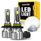 2X 9006 HB4 LED Headlight Bulbs Conversion Kit for Low Beam (6500K)