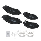Front Ceramic Brake Pads Kit for Nissan Frontier/Xterra (2005–2020)