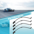 Set of 4 Brake Pad Wear Sensors for Audi A6 Quattro (2012–2014) 4H0615121J