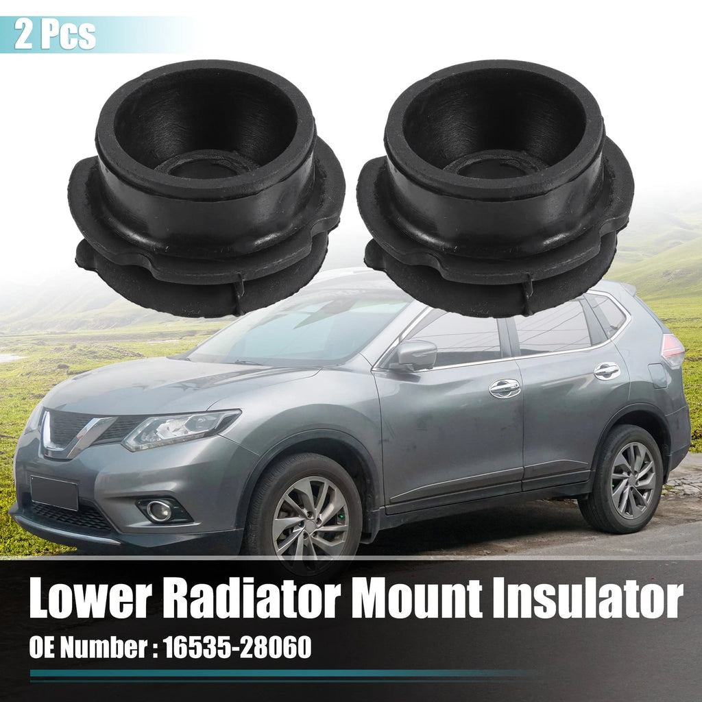 2X Lower Radiator Mount Insulator No. 16535-28060 for Toyota Avalon (2013–2018)