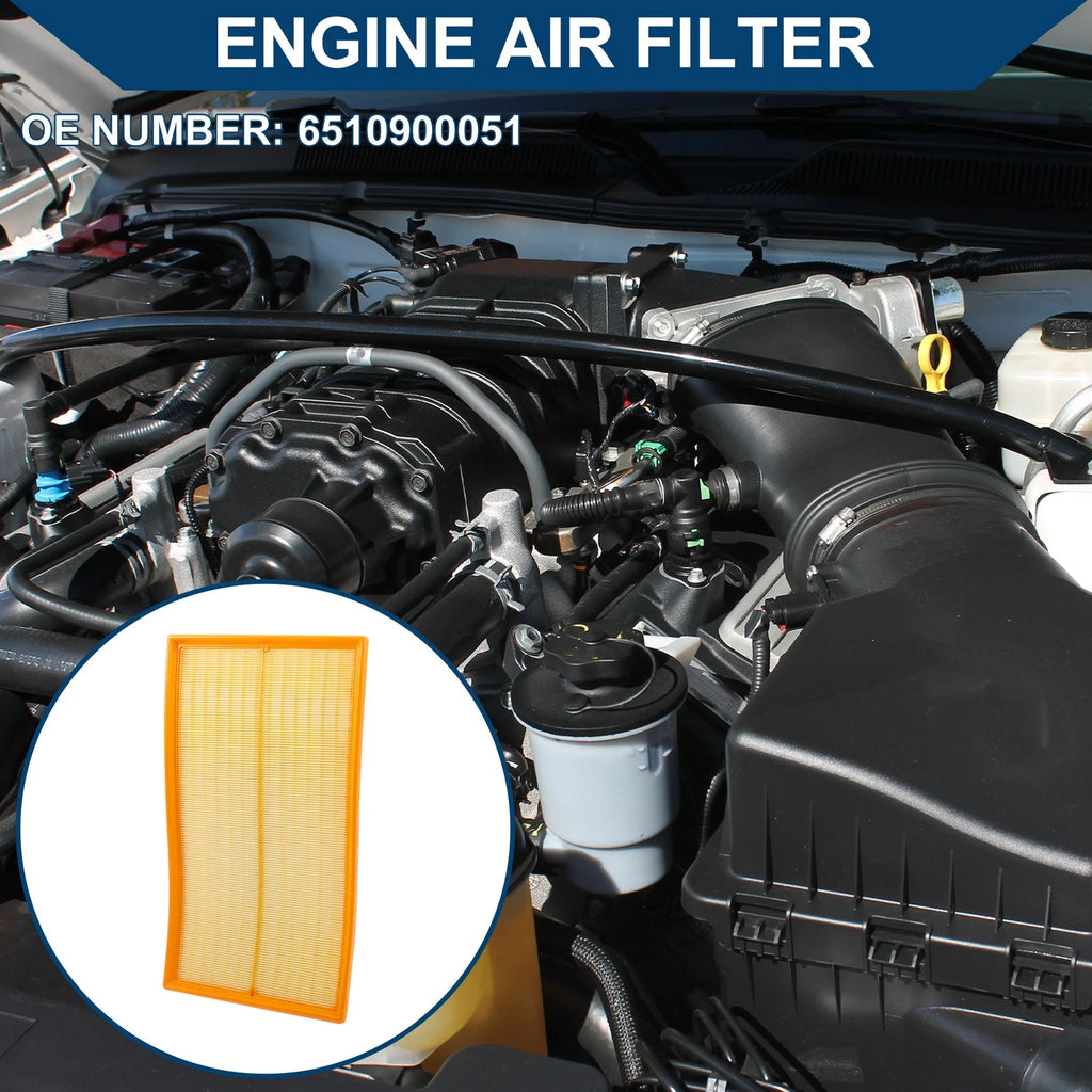 Engine Air Filter No. 6510900051 for Mercedes-Benz Metris (2016–2023)