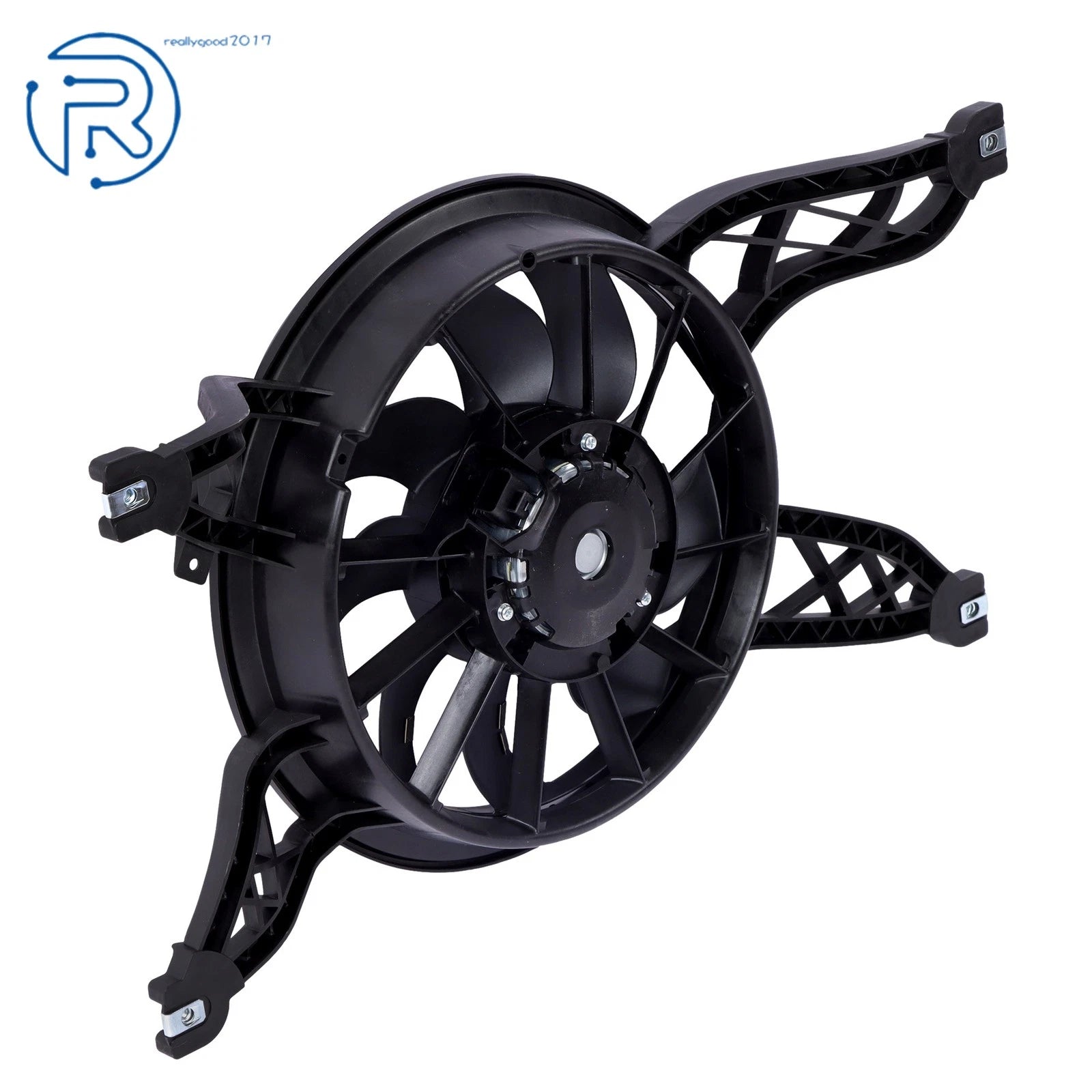 Radiator Cooling Fan Assembly for Ford F150 (2018–2020) 3.0L Turbo Diesel