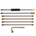 4000 PSI 15 in Pressure Washer Extension Wand for Stainless Steel Brass (6)