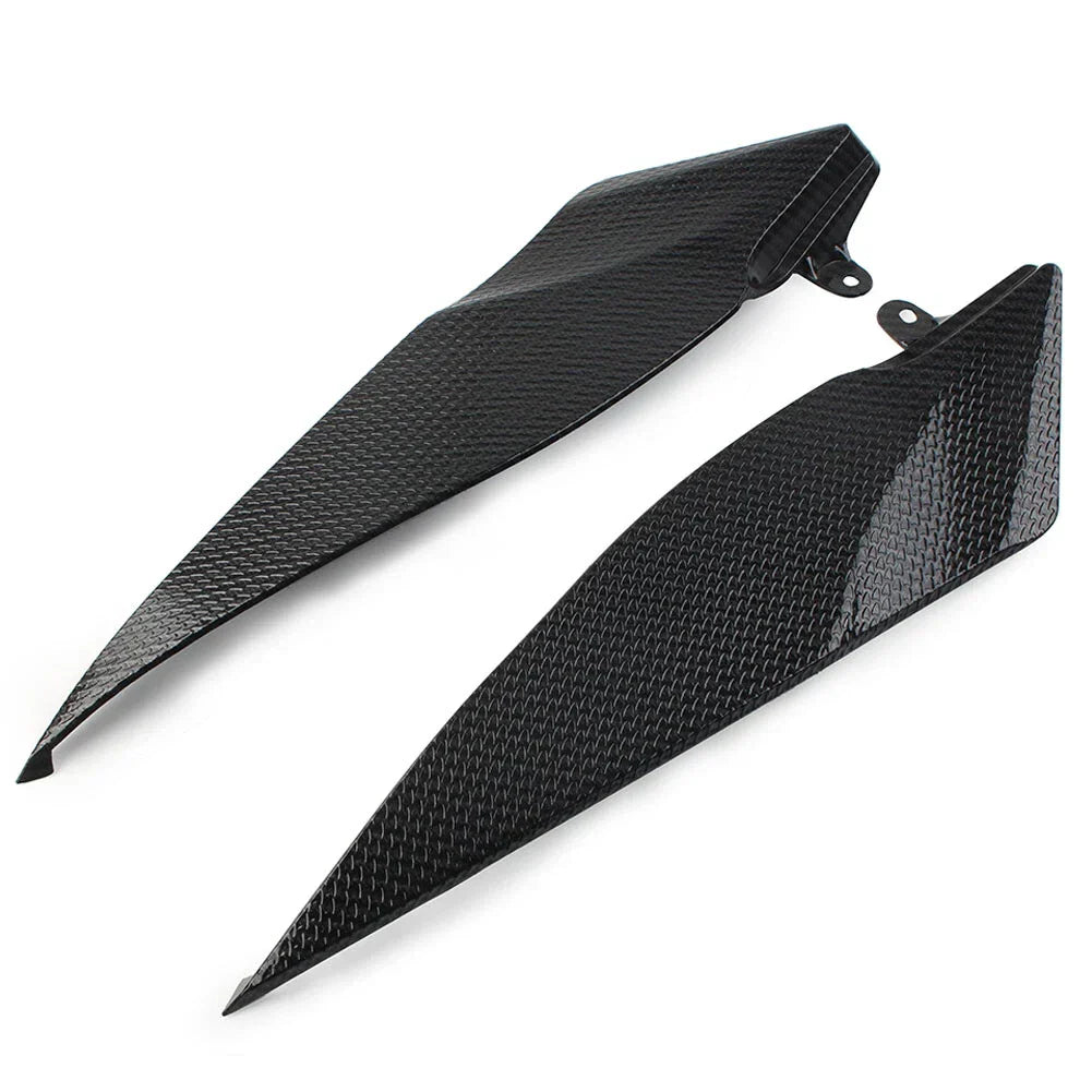 Carbon Fiber Gas Tank Side Trim Cover for YAMAHA YZF R1 (2007-2008)
