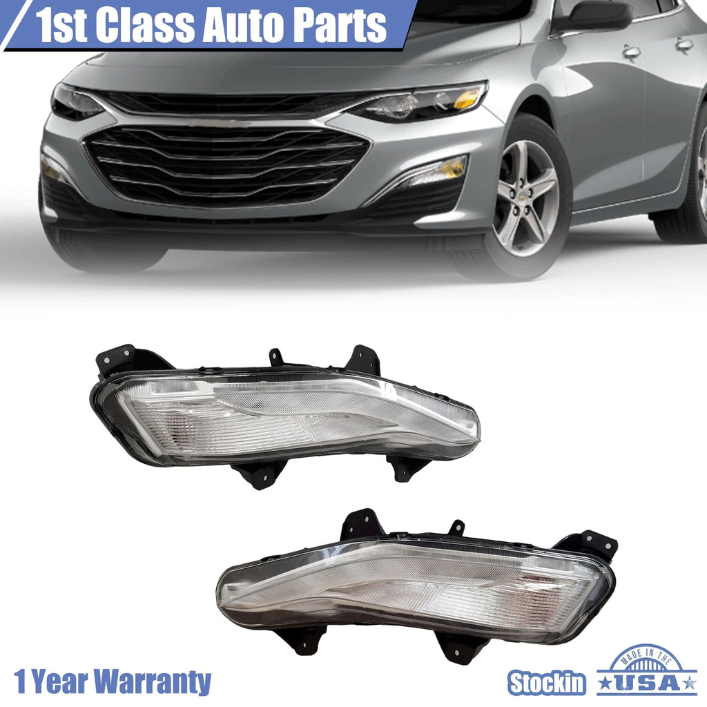 Set of 2 Front LED Fog Lights for Chevrolet Malibu (2019–2021)