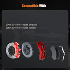 Brake Calipers w/ Bracket Assembly Pair for Toyota Sequoia (2008–2015)