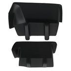 Set of 2 Cup Holder Door Panels for Ram 1500 (2019–2024) Black