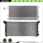 Radiator and A/C Condenser Kit for Chevrolet Suburban, GMC Yukon (2015–2016)