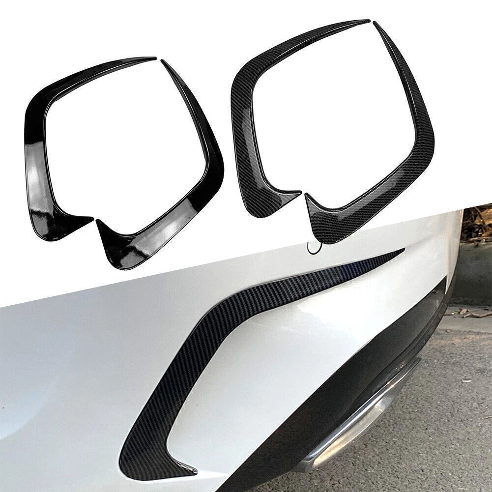 2X Rear Fog Light Eyebrow Cover Trim for BMW 3 Series G20 (2019–2020)